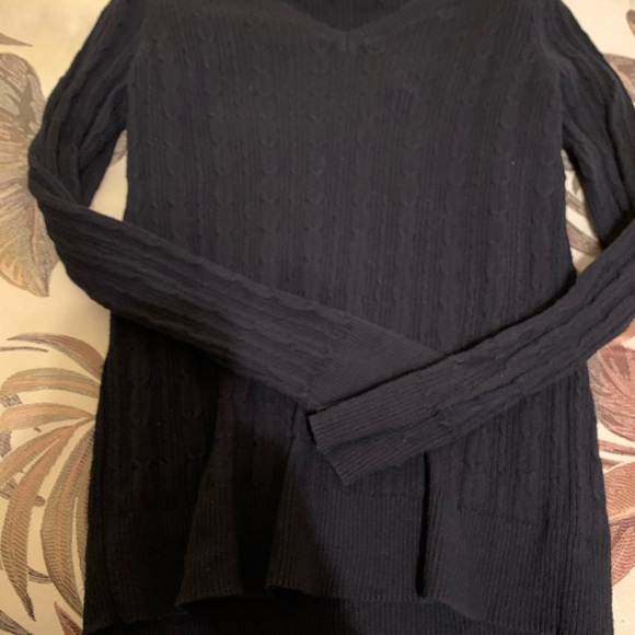 Donated Sonoma ladies cable knit sweater - Picture 4 of 7